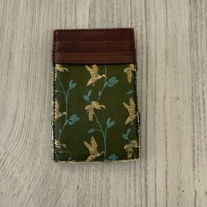 Slim J. Crew card/bill wallet
